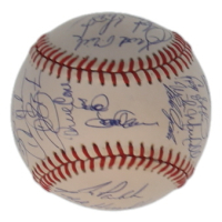 1980 Mets ONL Baseball Signed By (30) with Darryl Strawberry, Doc Gooden, Howard Johnson, David Cone (SportsCards.com) at PristineAuction.com