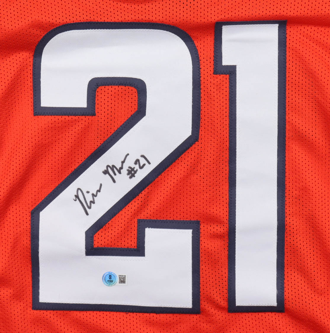 Riley Moss Signed Jersey (Beckett) at PristineAuction.com Riley Moss Signed Jersey (Beckett) at PristineAuction.com