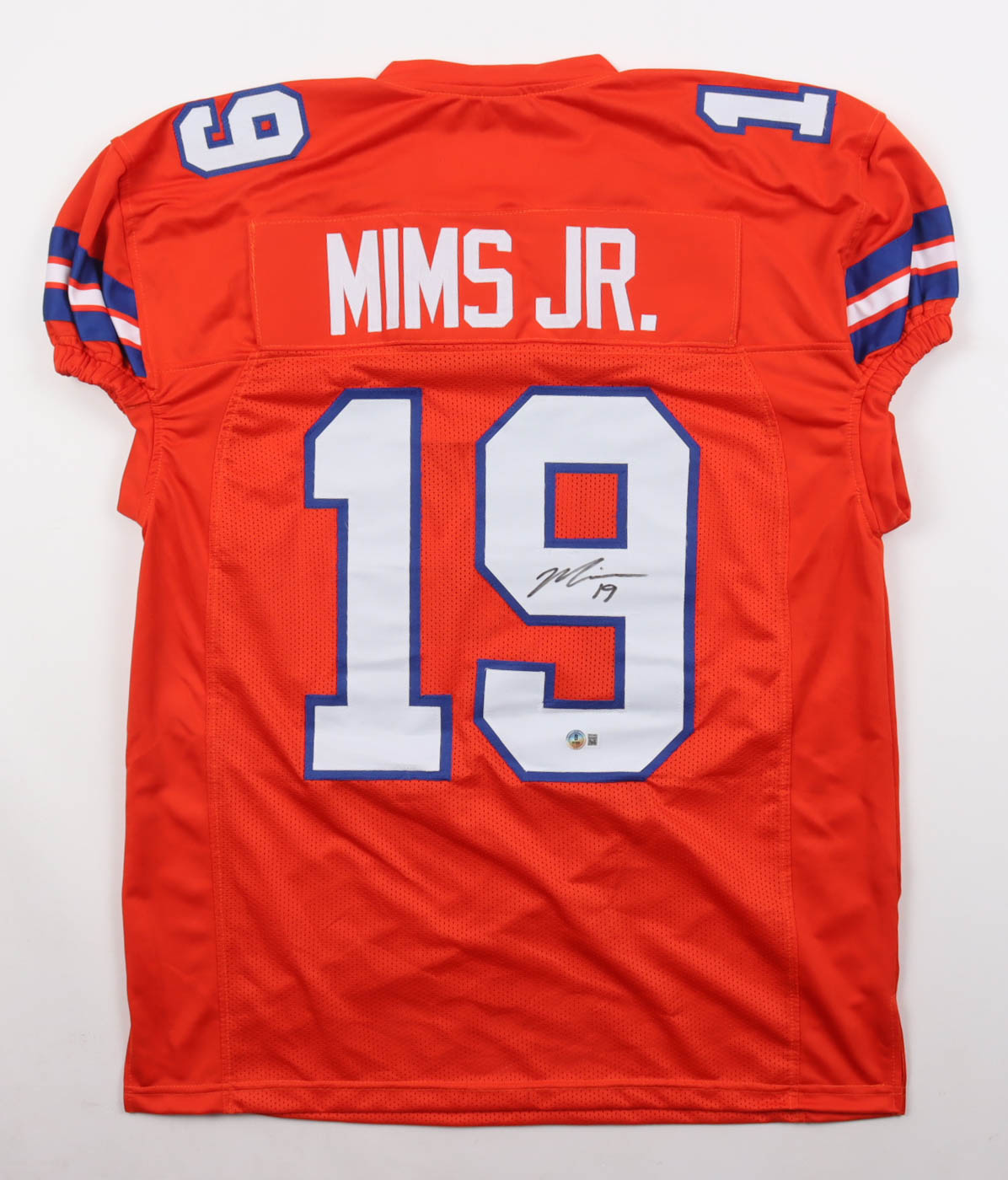 Marvin Mims Jr. Signed Jersey (Beckett) at PristineAuction.com Marvin Mims Jr. Signed Jersey (Beckett) at PristineAuction.com