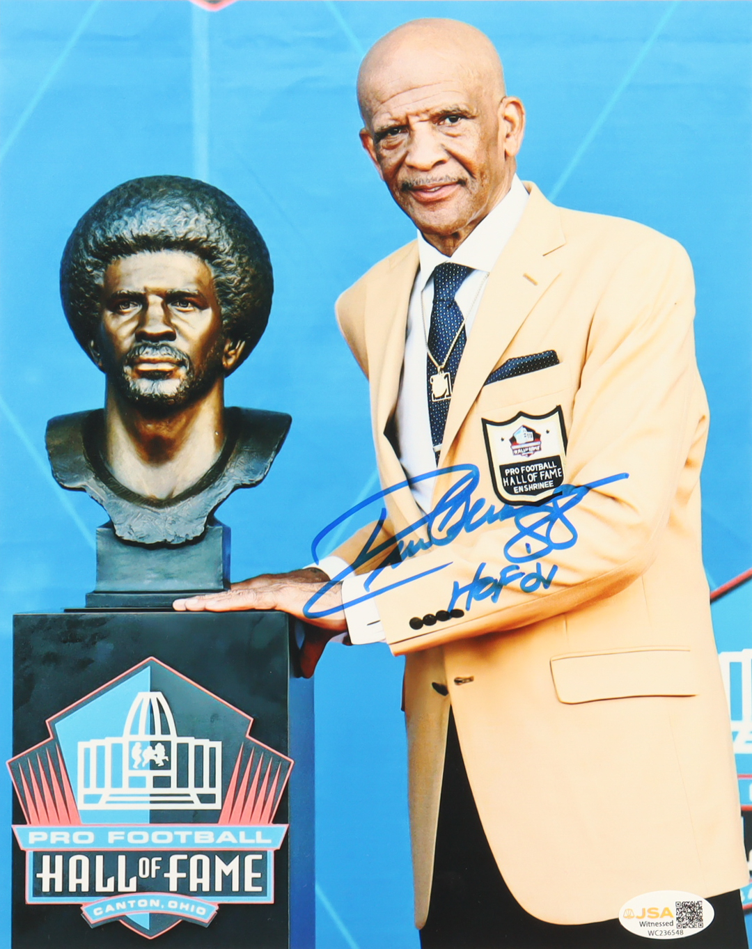 Drew Pearson Signed Cowboys 8x10 Photo Inscribed "HOF 21" (JSA) at PristineAuction.com Drew Pearson Signed Cowboys 8x10 Photo Inscribed "HOF 21" (JSA) at PristineAuction.com