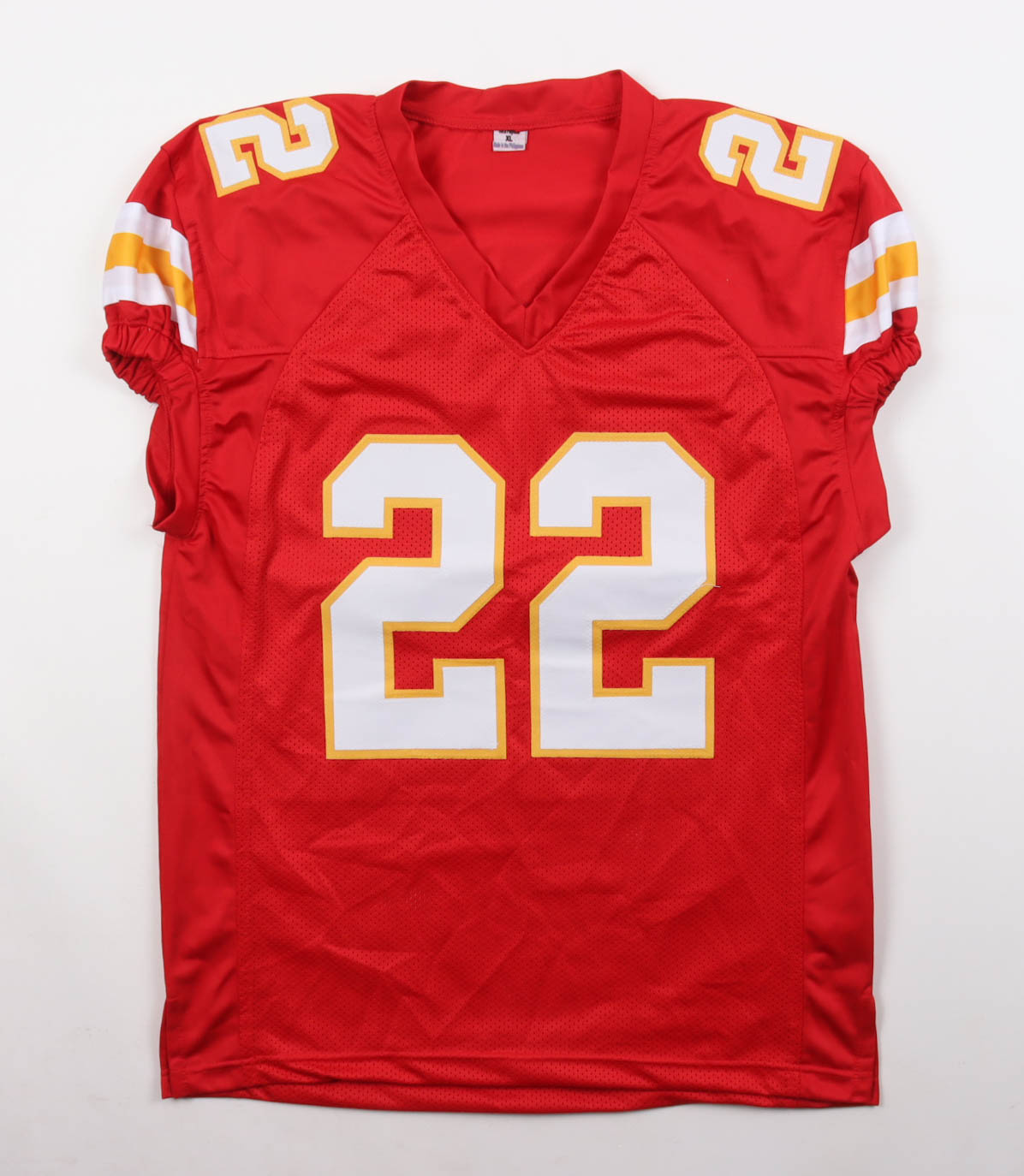 Trent McDuffie Signed Jersey Inscribed "1st Round Pick 2022" & "B2B SB Champs" (Beckett) at PristineAuction.com Trent McDuffie Signed Jersey Inscribed "1st Round Pick 2022" & "B2B SB Champs" (Beckett) at PristineAuction.com