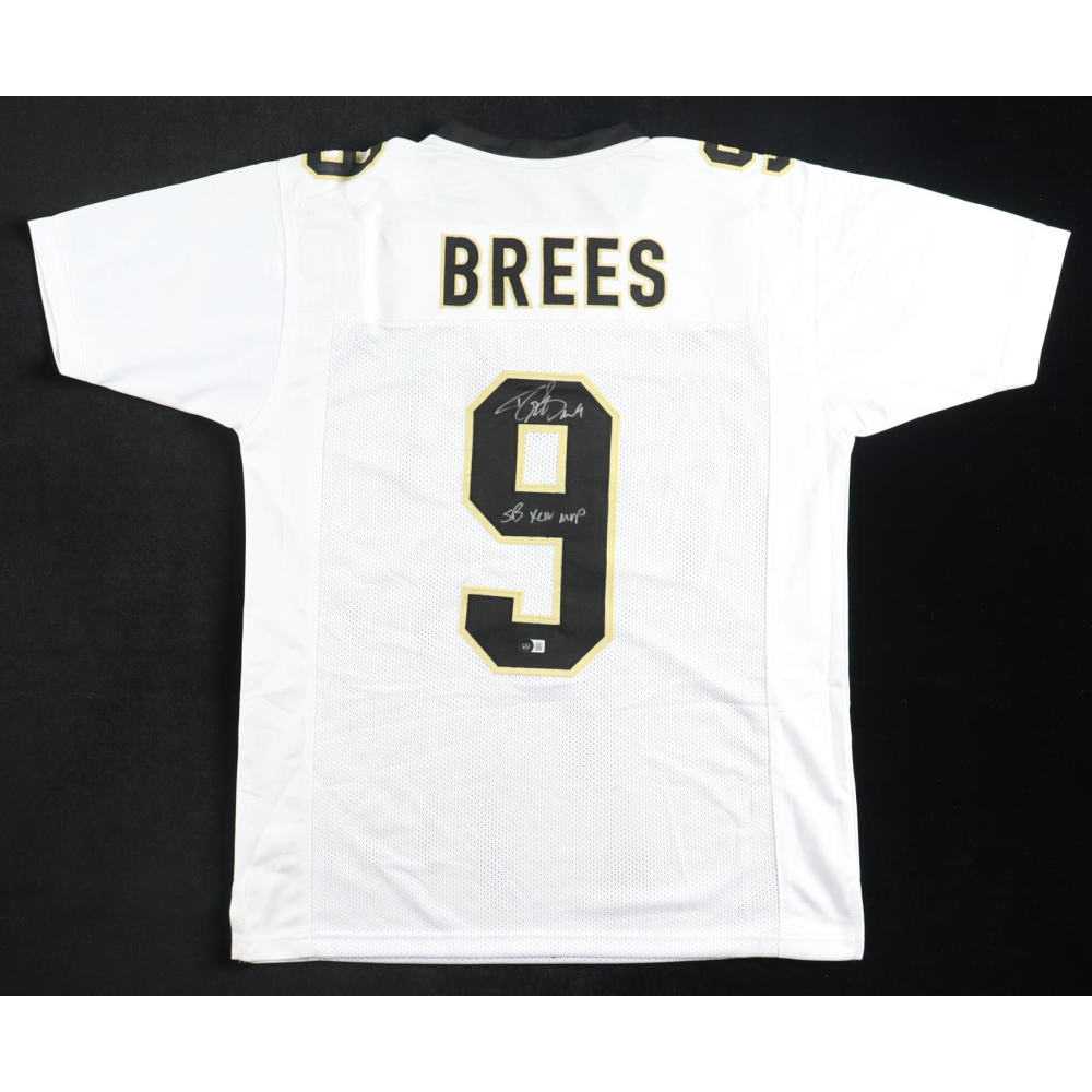 Drew Brees Signed Jersey Inscribed "SB XLIV MVP" (Beckett) at PristineAuction.com