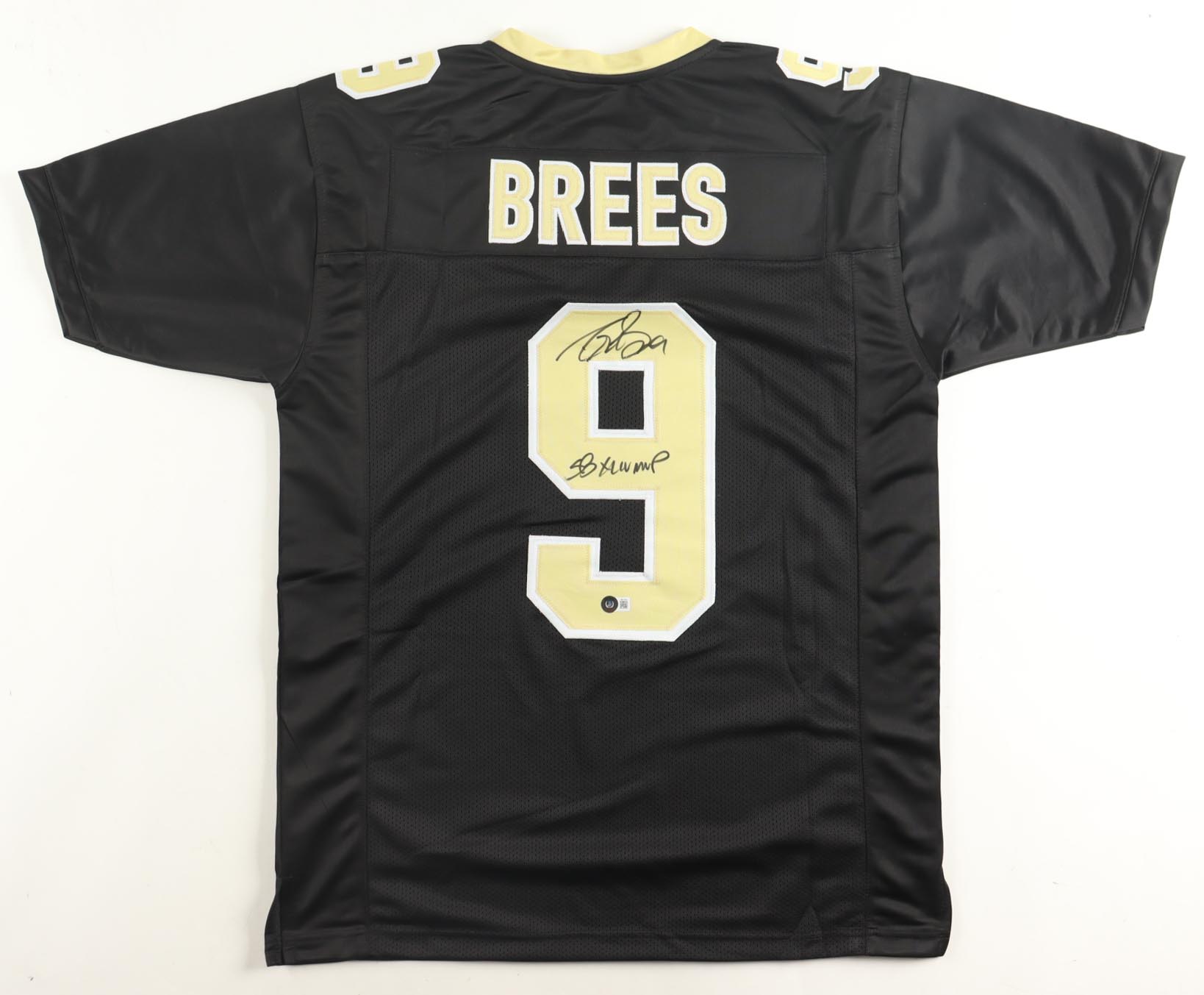 Drew Brees Signed Jersey Inscribed "SB XLIV MVP" (Beckett) at PristineAuction.com Drew Brees Signed Jersey Inscribed "SB XLIV MVP" (Beckett) at PristineAuction.com