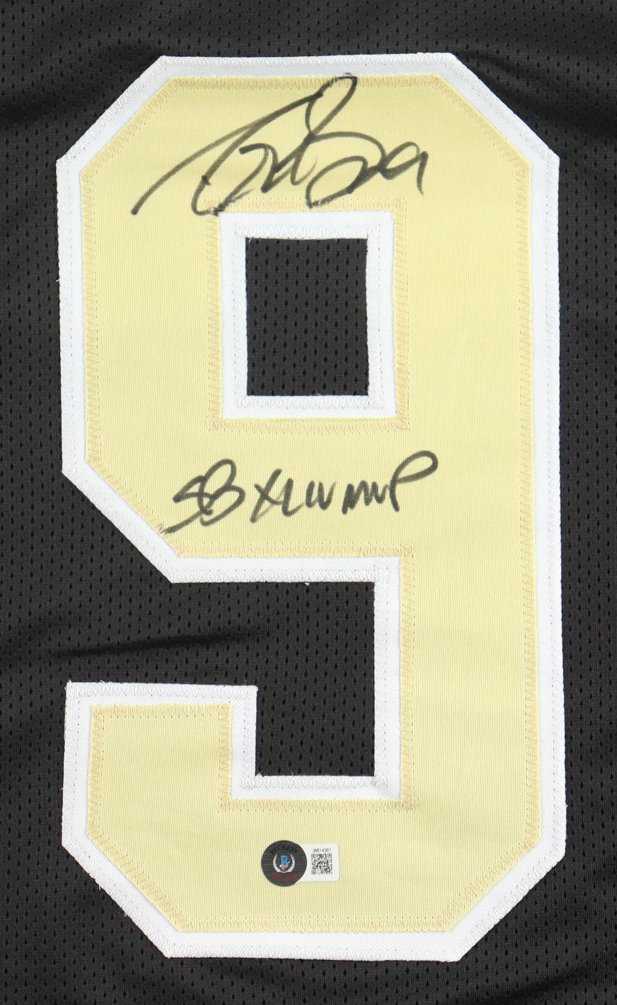 Drew Brees Signed Jersey Inscribed "SB XLIV MVP" (Beckett) at PristineAuction.com Drew Brees Signed Jersey Inscribed "SB XLIV MVP" (Beckett) at PristineAuction.com