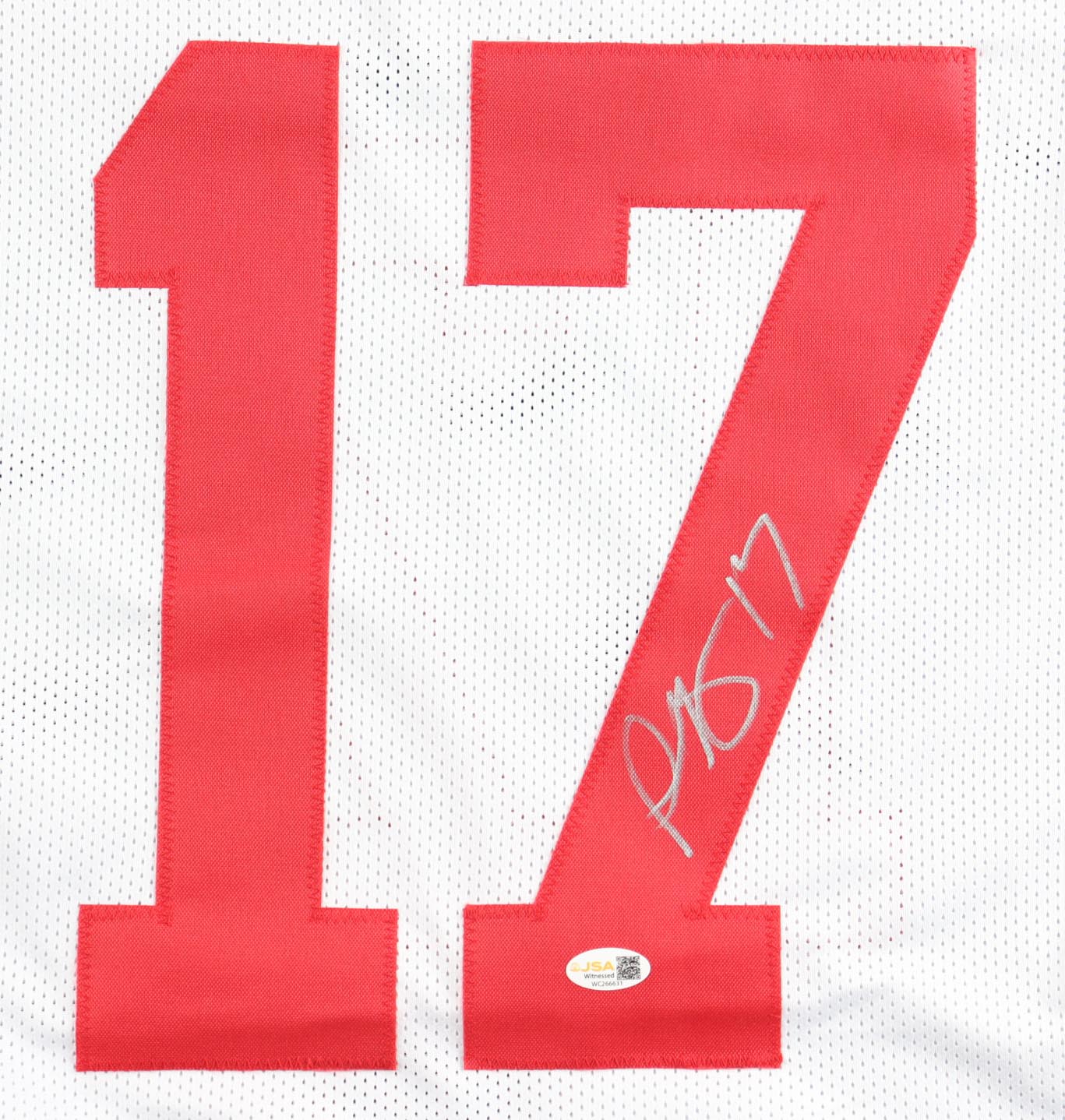 Plaxico Burress Signed Jersey (JSA) at PristineAuction.com Plaxico Burress Signed Jersey (JSA) at PristineAuction.com