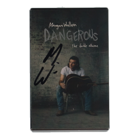 Morgan Wallen Signed "Dangerous" Cassette Tape Cover (JSA) at PristineAuction.com Morgan Wallen Signed "Dangerous" Cassette Tape Cover (JSA) at PristineAuction.com