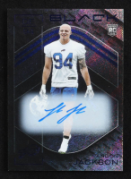 Landon Jackson 2025 Panini Black Rookies Autographs Sapphire #126 #21/50 RC at PristineAuction.com