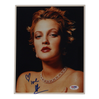 Drew Barrymore Signed 8x10 Photo Inscribed "Love" (PSA) at PristineAuction.com