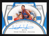 Isiah Thomas 2020-21 Panini National Treasures Treasures of the Hall Autographs #20 #62/75 at PristineAuction.com