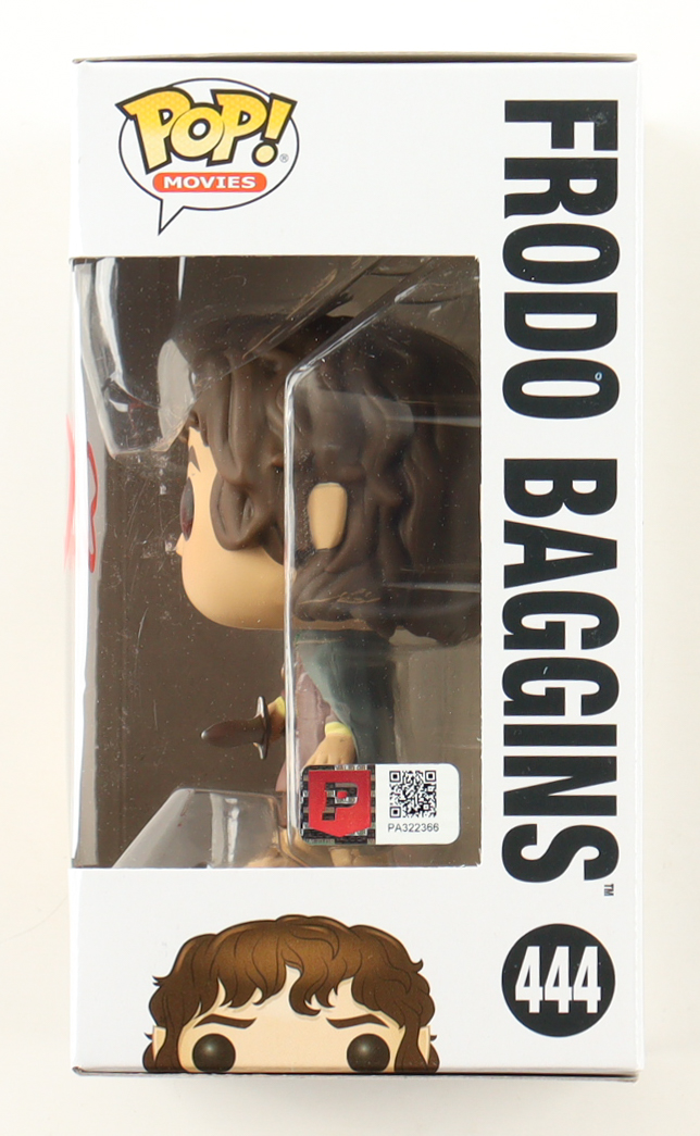 Elijah Wood Signed "The Lord of the Rings" #444 Frodo Baggins Funko Pop! Vinyl Figure (PA) at PristineAuction.com Elijah Wood Signed "The Lord of the Rings" #444 Frodo Baggins Funko Pop! Vinyl Figure (PA) at PristineAuction.com