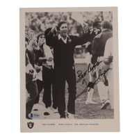 Tom Flores Signed Raiders 8x10 Photo Inscribed "Best Regards" (Beckett) at PristineAuction.com