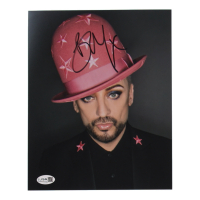 Boy George Signed 8x10 Photo (Beckett) at PristineAuction.com