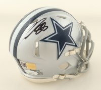 CeeDee Lamb Signed Cowboys Speed Mini Helmet (JSA) at PristineAuction.com