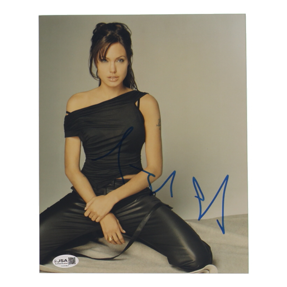 Angelina Jolie Signed 8x10 Photo (JSA) | Pristine Auction