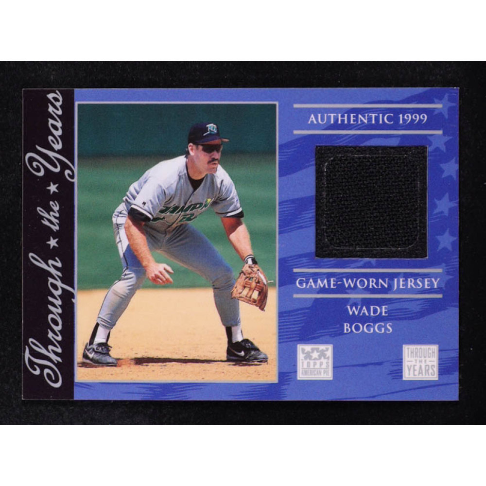 Wade Boggs 2002 Topps American Pie Through the Years Relics Jersey #WB at PristineAuction.com
