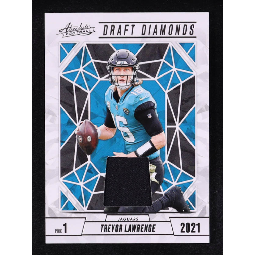 Trevor Lawrence 2024 Absolute Draft Diamonds Jerseys #14 at PristineAuction.com