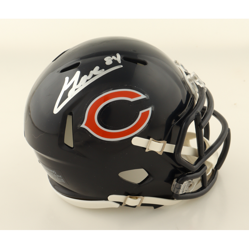 Colston Loveland Signed Bears Speed Mini Helmet (JSA) at PristineAuction.com