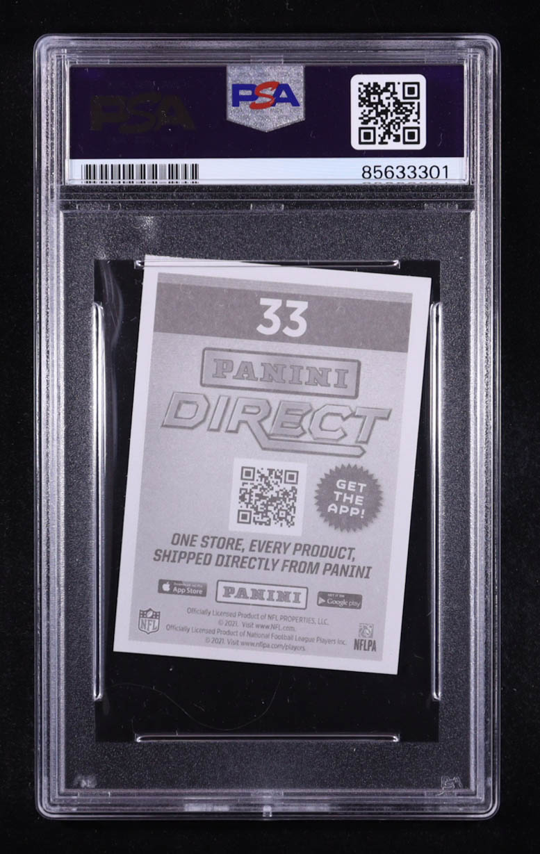 Ja'Marr Chase Signed 2021 Panini Stickers DRAFT #33 RC (PSA) at PristineAuction.com Ja'Marr Chase Signed 2021 Panini Stickers DRAFT #33 RC (PSA) at PristineAuction.com