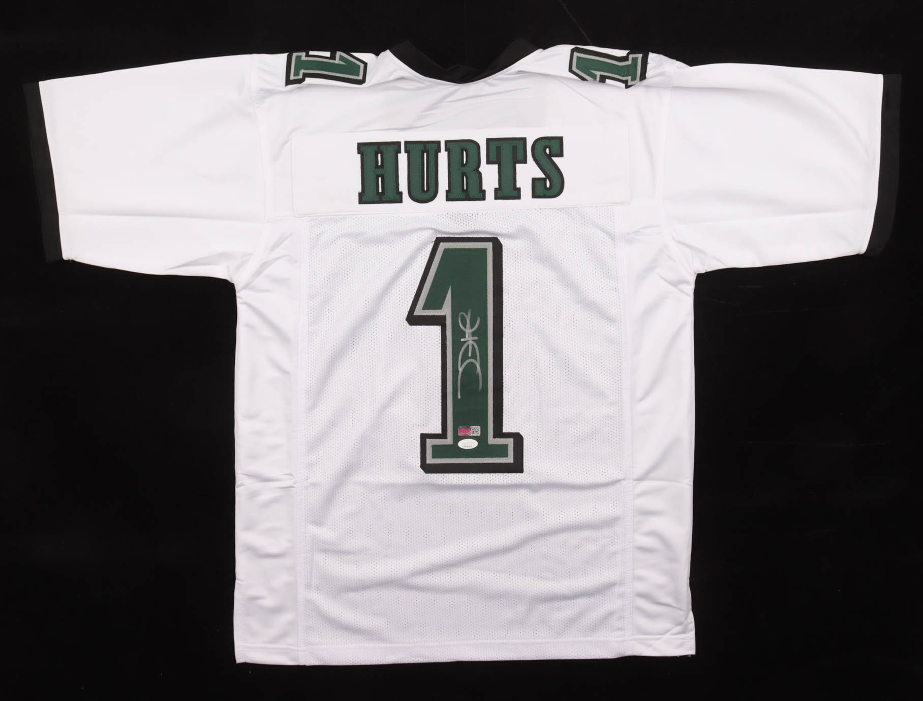 Jalen Hurts Signed Jersey (JSA) at PristineAuction.com Jalen Hurts Signed Jersey (JSA) at PristineAuction.com