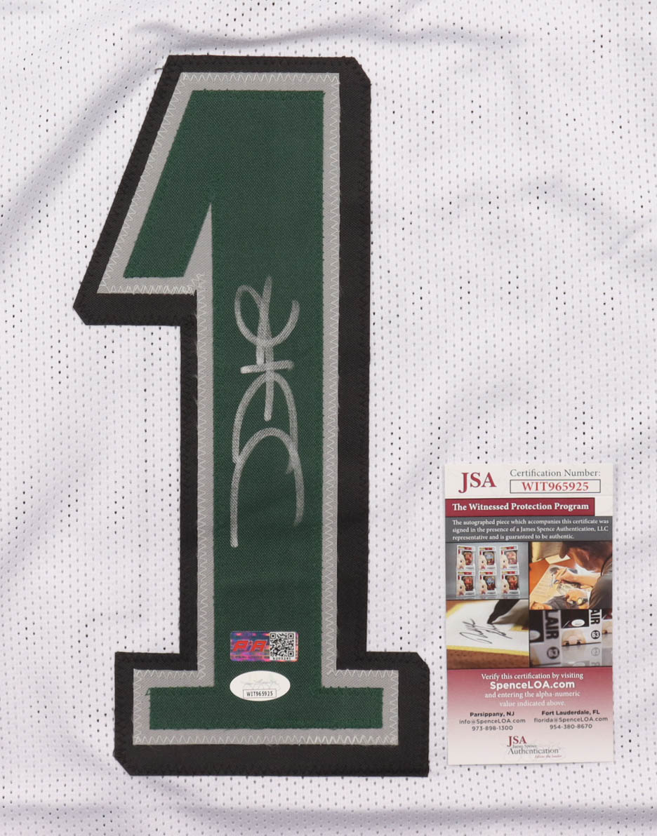 Jalen Hurts Signed Jersey (JSA) at PristineAuction.com Jalen Hurts Signed Jersey (JSA) at PristineAuction.com