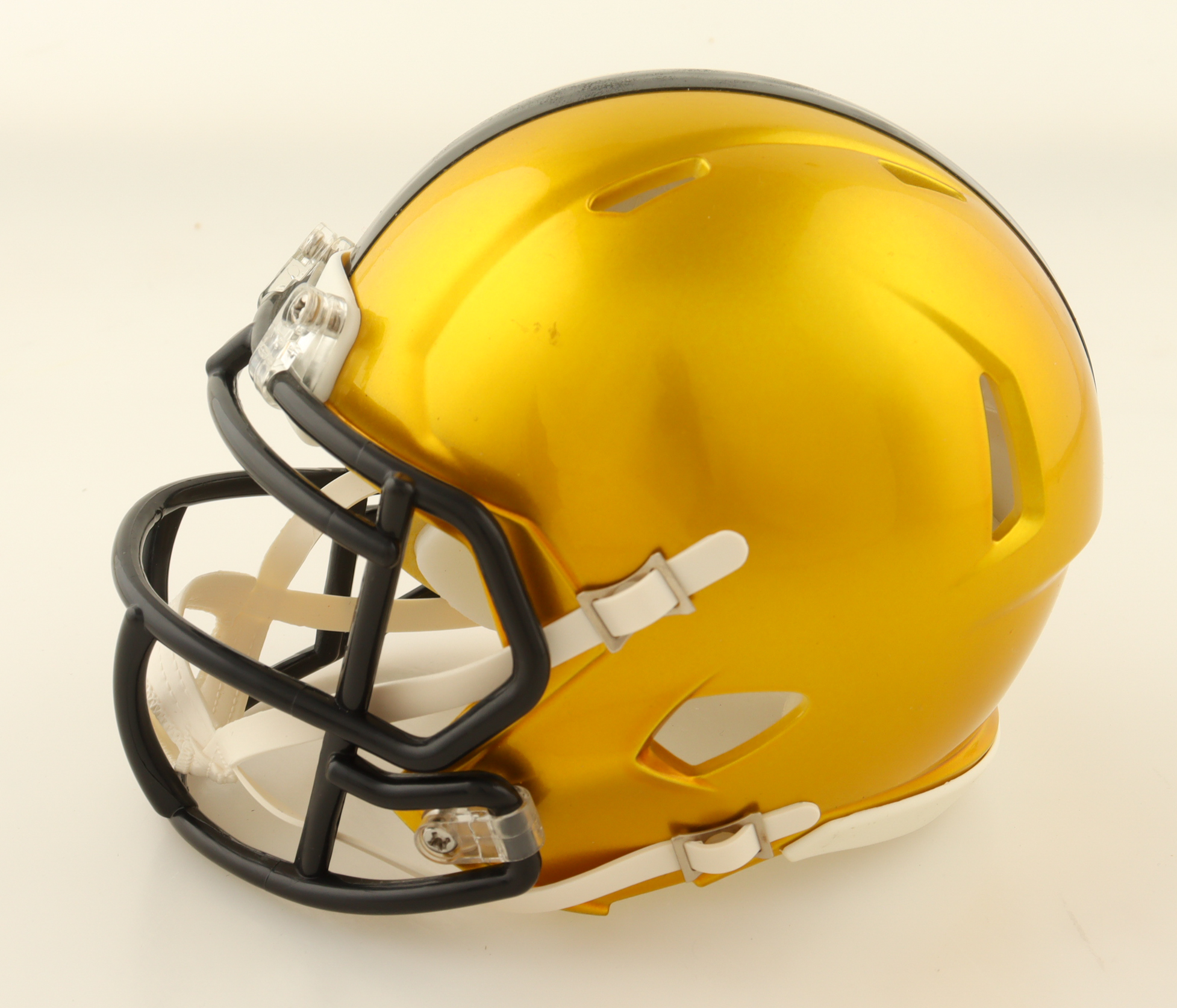 Terry Bradshaw Signed Steelers Flash Alternate Speed Mini Helmet (Beckett) at PristineAuction.com Terry Bradshaw Signed Steelers Flash Alternate Speed Mini Helmet (Beckett) at PristineAuction.com