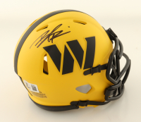 Brian Robinson Jr. Signed Commanders Rave Alternate Speed Mini Helmet (Beckett) at PristineAuction.com