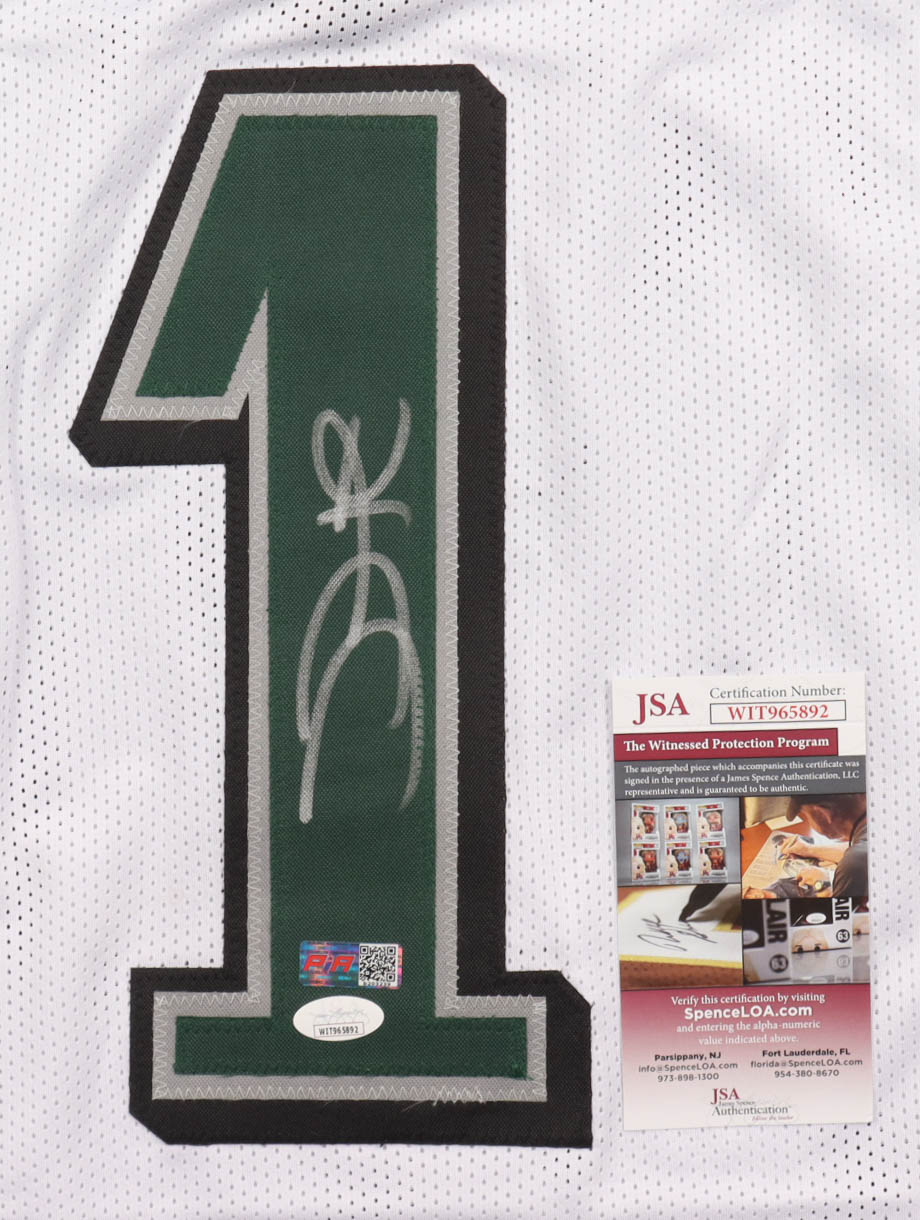 Jalen Hurts Signed Jersey (JSA) at PristineAuction.com Jalen Hurts Signed Jersey (JSA) at PristineAuction.com