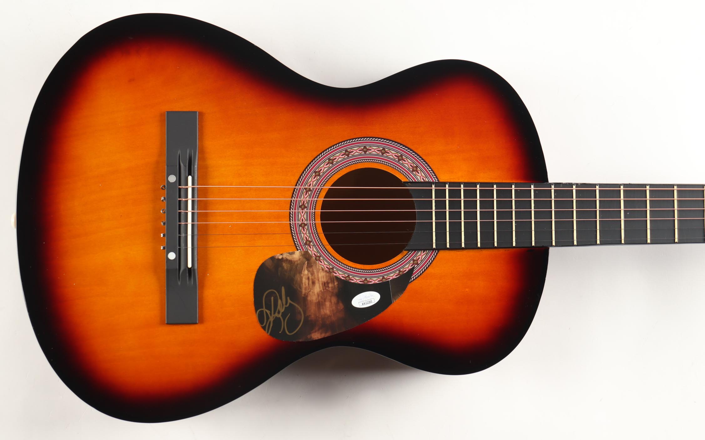 Kelly Clarkson Guitar with Signed Custom Insert Pickguard (JSA) at PristineAuction.com Kelly Clarkson Guitar with Signed Custom Insert Pickguard (JSA) at PristineAuction.com