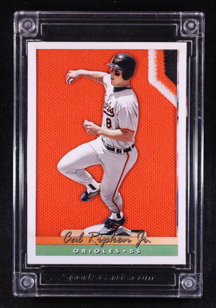 Cal Ripken Jr. 2024 Sportscards.com Jersey Fusion Pro Fusion Limited Edition Used Swatch #CRJCL #5/5 at PristineAuction.com Cal Ripken Jr. 2024 Sportscards.com Jersey Fusion Pro Fusion Limited Edition Used Swatch #CRJCL #5/5 at PristineAuction.com