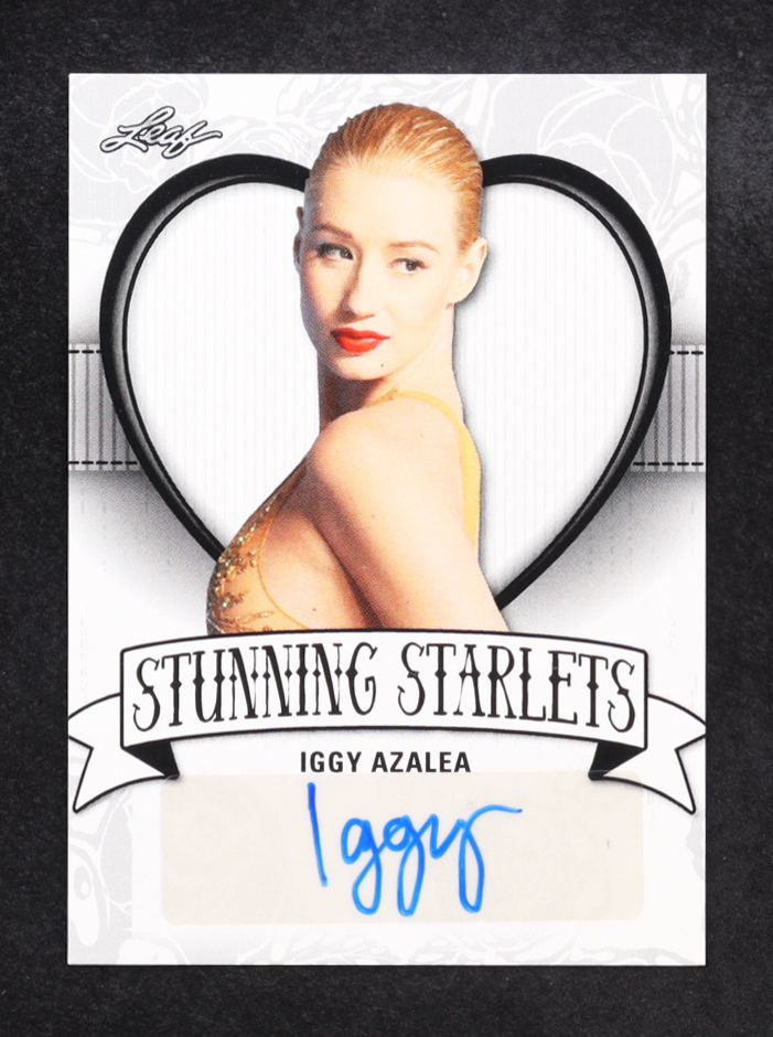 Iggy Azalea 2017 Leaf Stunning Starlets Autographs #SSIA1 at PristineAuction.com Iggy Azalea 2017 Leaf Stunning Starlets Autographs #SSIA1 at PristineAuction.com