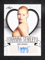 Iggy Azalea 2017 Leaf Stunning Starlets Autographs #SSIA1 at PristineAuction.com