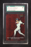 Nomar Garciaparra 1999 Finest Aaron Award Contenders #HA3 (SGC 9) at PristineAuction.com