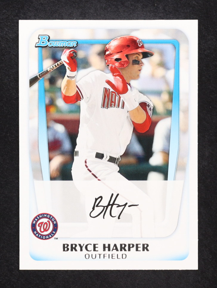 Bryce Harper 2011 Bowman Prospects #BP1 RC at PristineAuction.com Bryce Harper 2011 Bowman Prospects #BP1 RC at PristineAuction.com