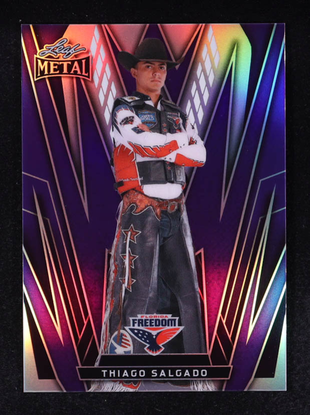 Thiago Salgado 2024 Leaf Metal PBR Florida Freedom Purple #59 #4/49 at PristineAuction.com Thiago Salgado 2024 Leaf Metal PBR Florida Freedom Purple #59 #4/49 at PristineAuction.com