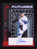 Santiago Suarez 2024 Leaf Futures Autographs Red #ASS3 #33/49 RC at PristineAuction.com