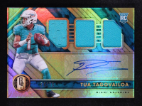 Tua Tagovailoa 2020 Panini Gold Standard Jersey Autograph #273 RC #34/75 at PristineAuction.com