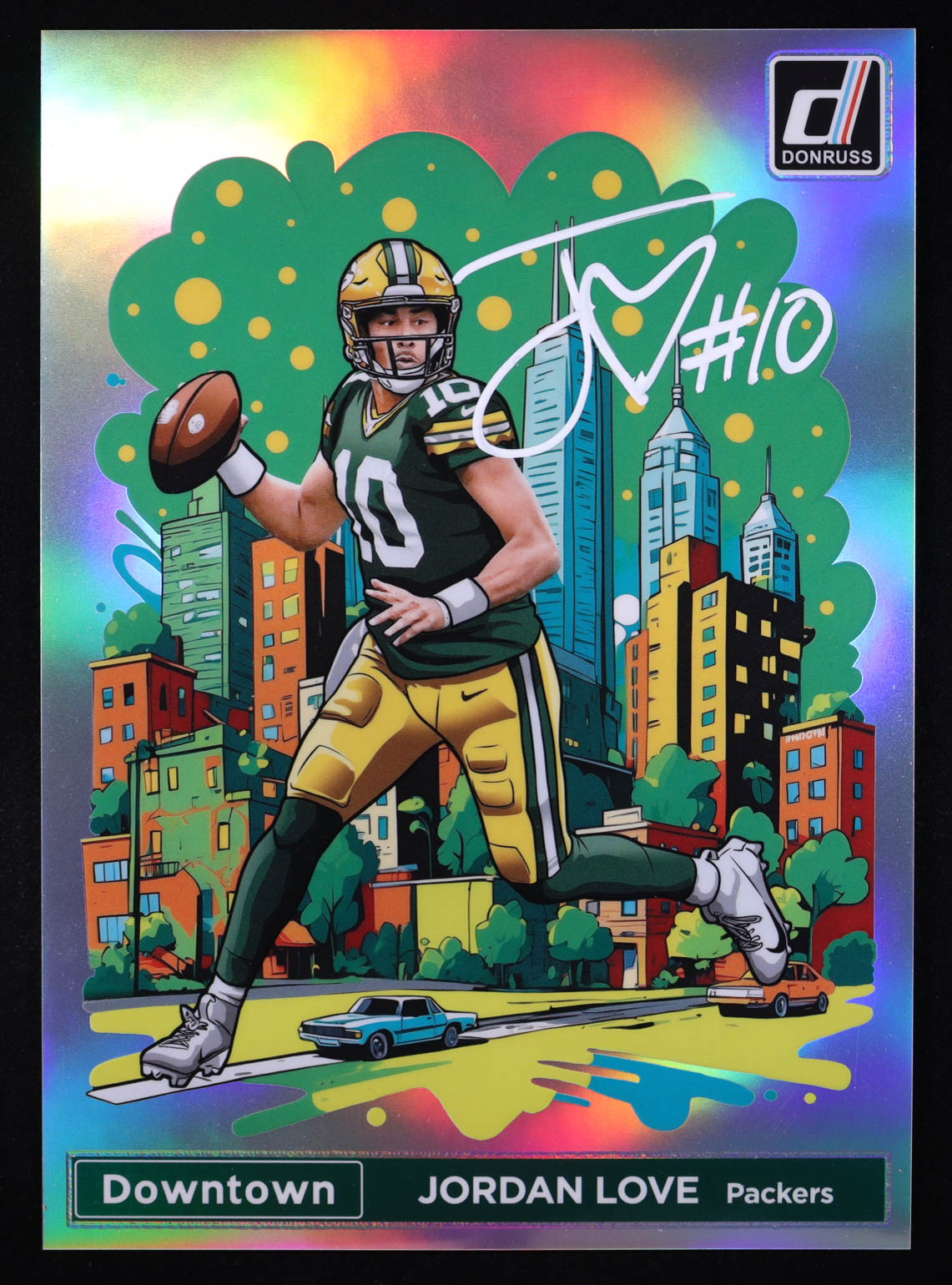 Jordan Love Signed 2024 Donruss Football Downtown Oversized #5 (Beckett) at PristineAuction.com Jordan Love Signed 2024 Donruss Football Downtown Oversized #5 (Beckett) at PristineAuction.com