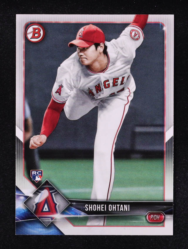 Shohei Ohtani 2018 Bowman #49 RC at PristineAuction.com Shohei Ohtani 2018 Bowman #49 RC at PristineAuction.com