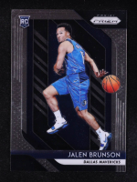 Jalen Brunson 2018-19 Panini Prizm Prizms #250 RC at PristineAuction.com