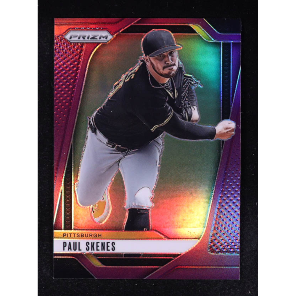 Paul Skenes 2025 Panini Prizm Prizms Purple #248 #144/149 at PristineAuction.com
