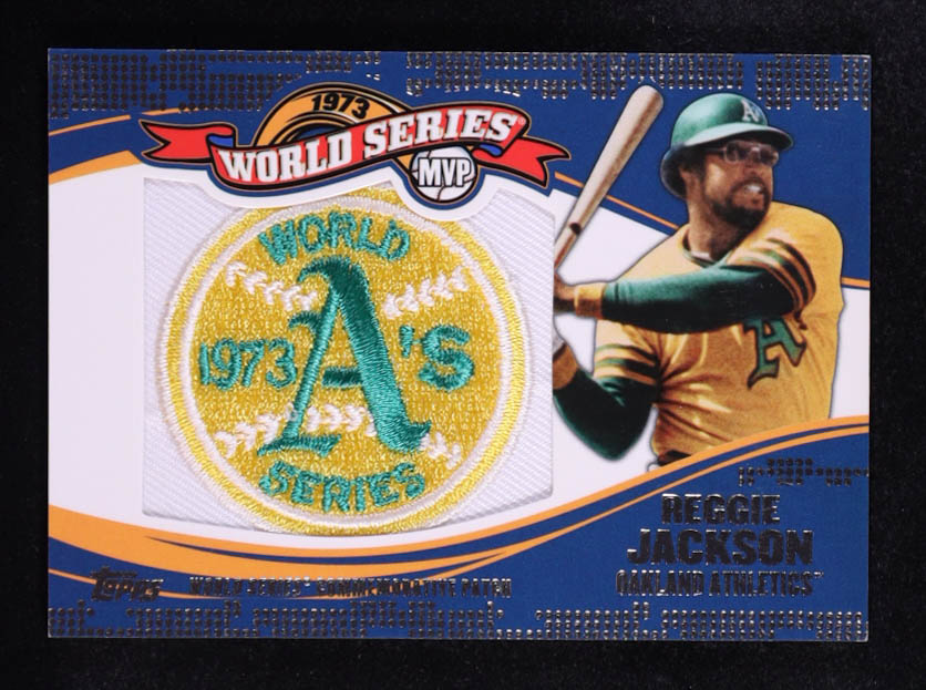 Reggie Jackson 2014 Topps Update World Series MVP Patches #WSPRJA at PristineAuction.com Reggie Jackson 2014 Topps Update World Series MVP Patches #WSPRJA at PristineAuction.com