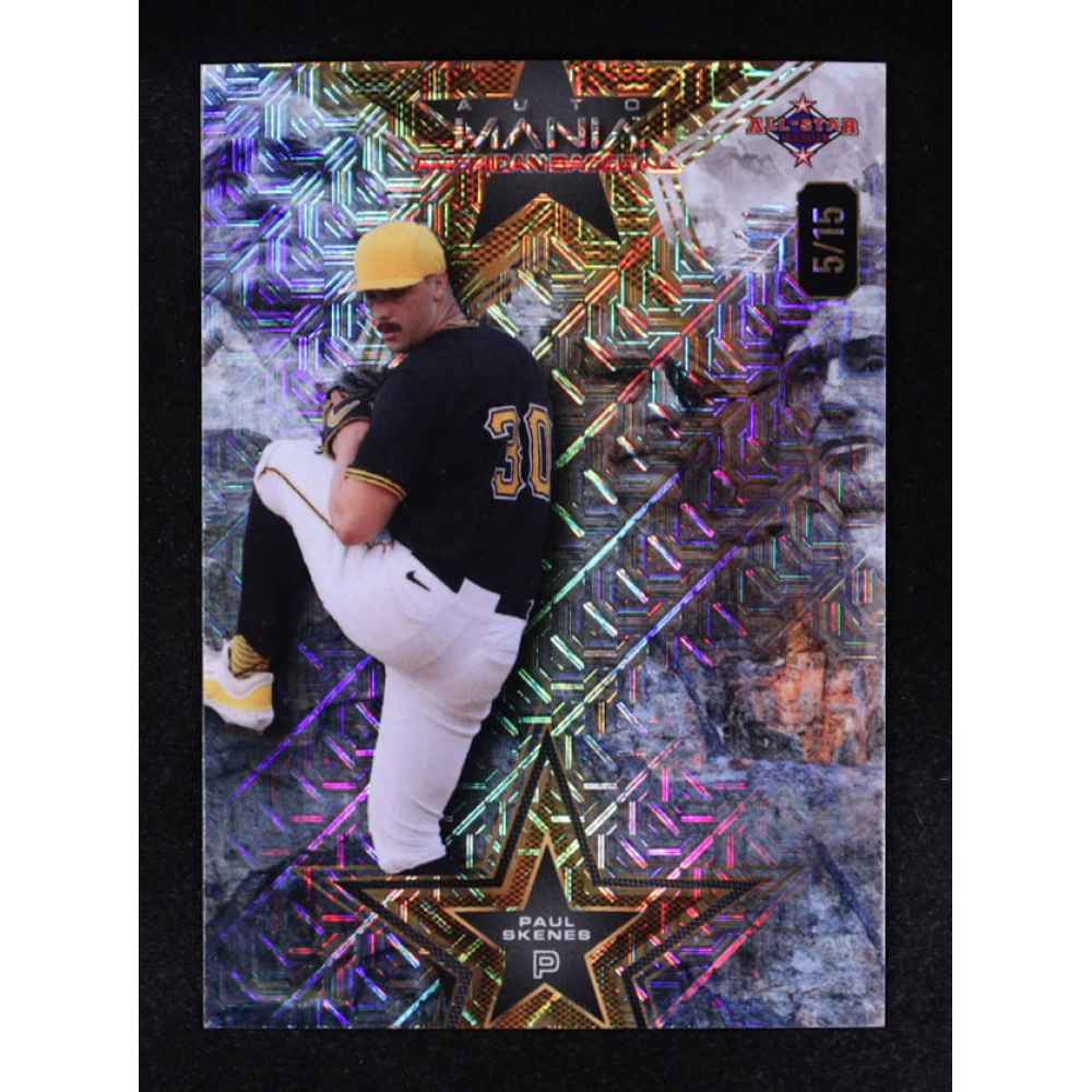 Paul Skenes 2024 Wild Card Automania Mojo #AMASPS RC #5/15 at PristineAuction.com