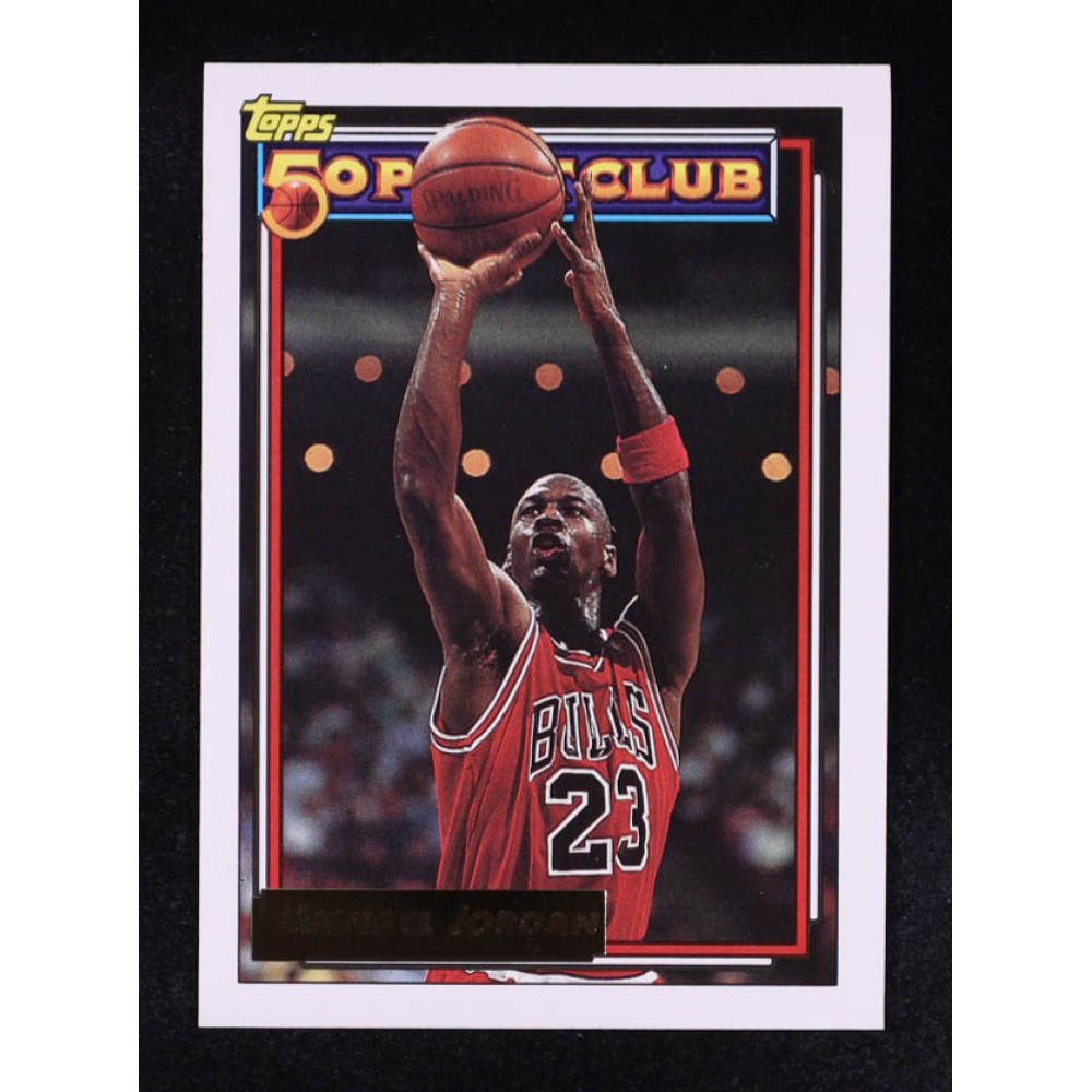 Michael Jordan 1992-93 Topps #205 50P at PristineAuction.com