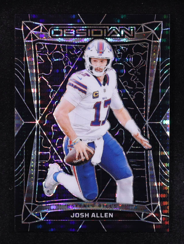 Josh Allen 2024 Panini Obsidian International #19 at PristineAuction.com Josh Allen 2024 Panini Obsidian International #19 at PristineAuction.com