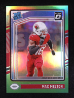 Max Melton 2024 Donruss Optic Lime Green #277 RR RC #10/50 at PristineAuction.com