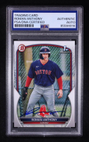 Roman Anthony Signed 2023 Topps 1st Bowman #BP-71 RC (PSA) at PristineAuction.com
