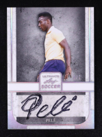 Pele 2022 Leaf Ultimate Soccer Autograph Silver #BAP2 #1/2 at PristineAuction.com