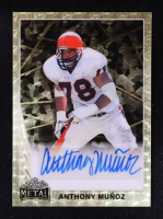 Anthony Munoz 2024 Leaf Metal Signatures Gold Camo #90AAM1 #1/1 at PristineAuction.com