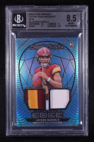 Jayden Daniels 2024 Panini Obsidian Cutting Edge Materials Blue #3 RC #11/25 (BGS 8.5) at PristineAuction.com