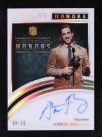 Aaron Rodgers 2022 Immaculate Collection Immaculate Honors Signatures #IHSARO #9/10 at PristineAuction.com